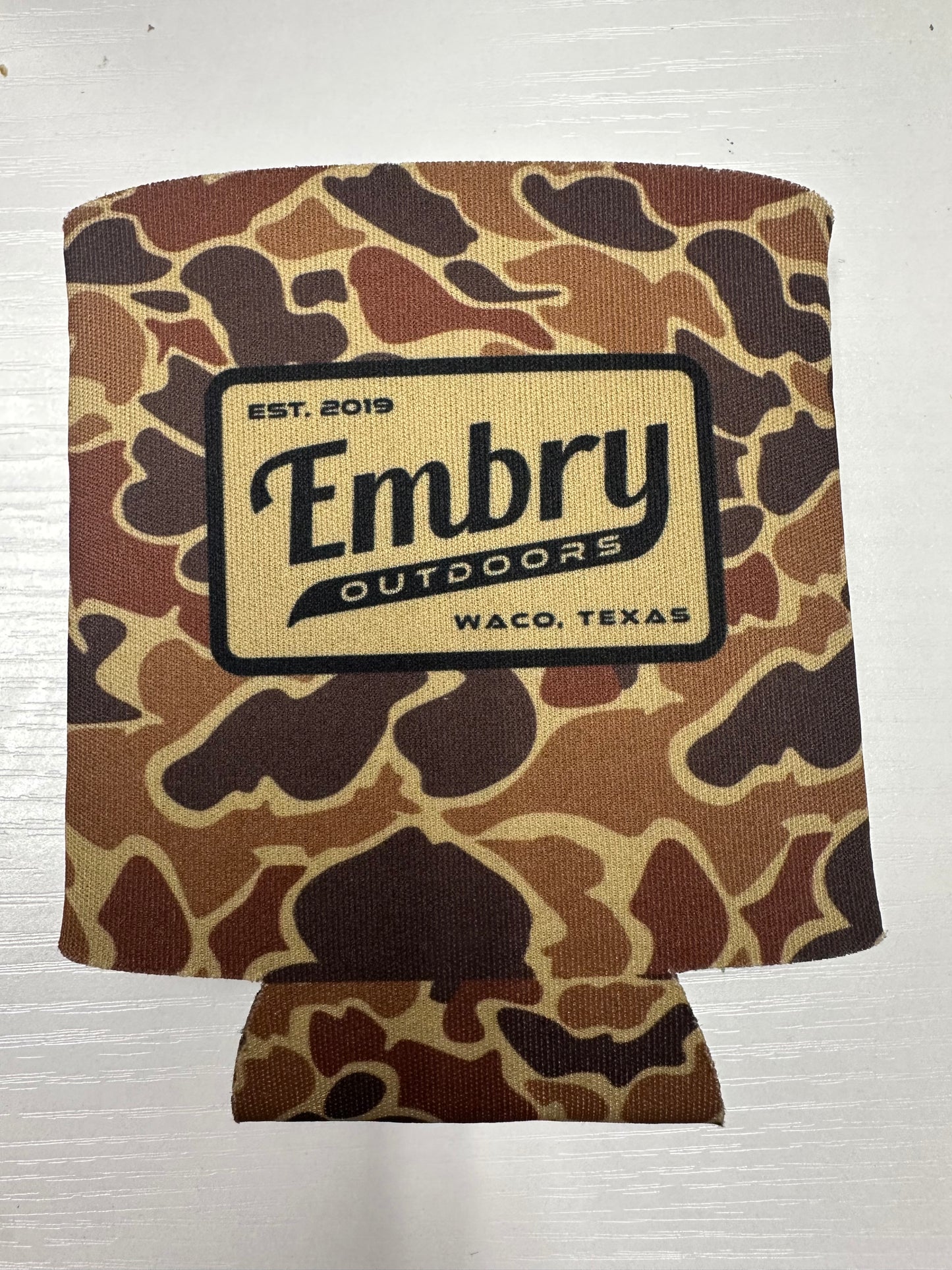 Embry Camo Koozie