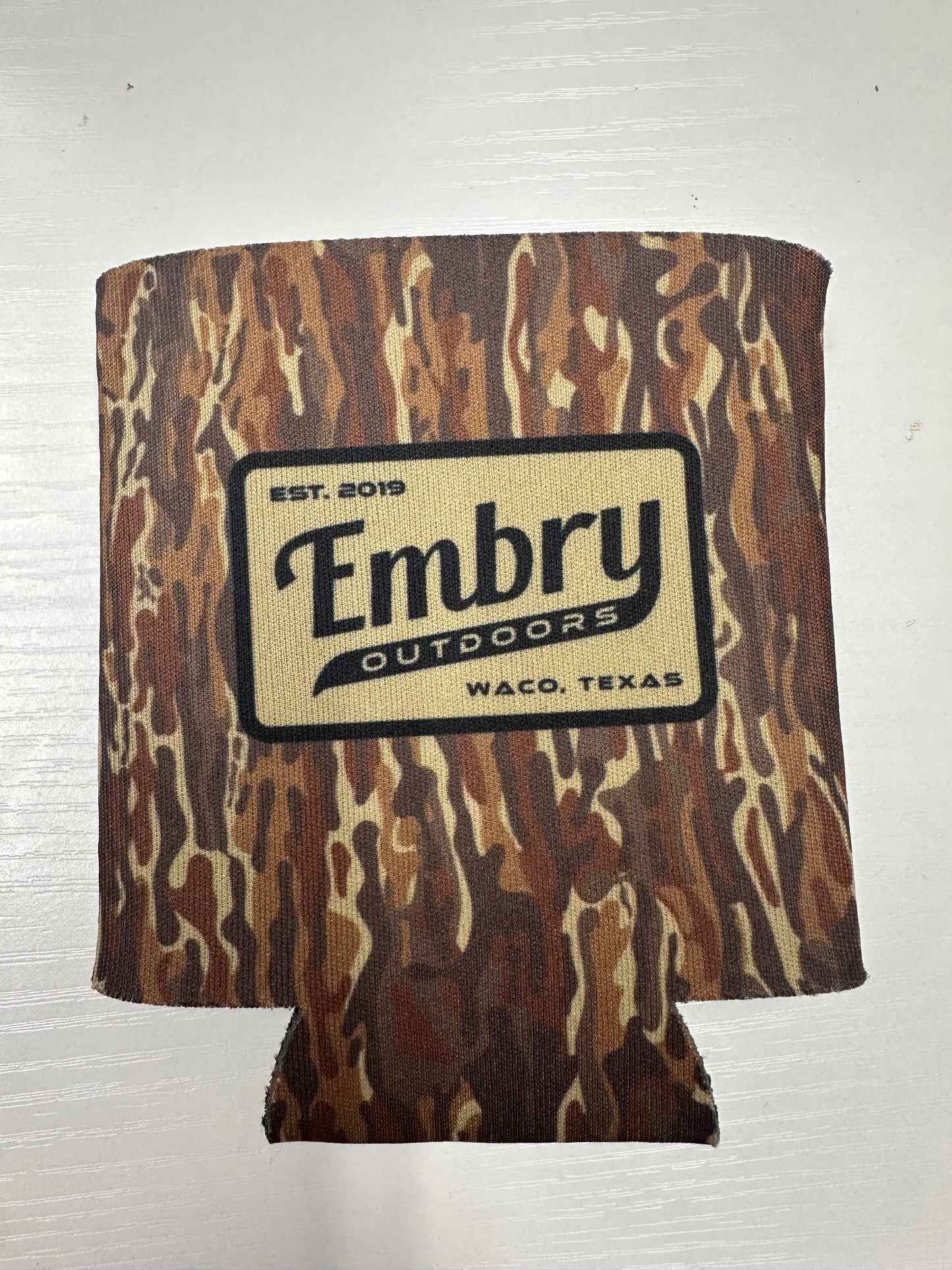 Embry Camo Koozie