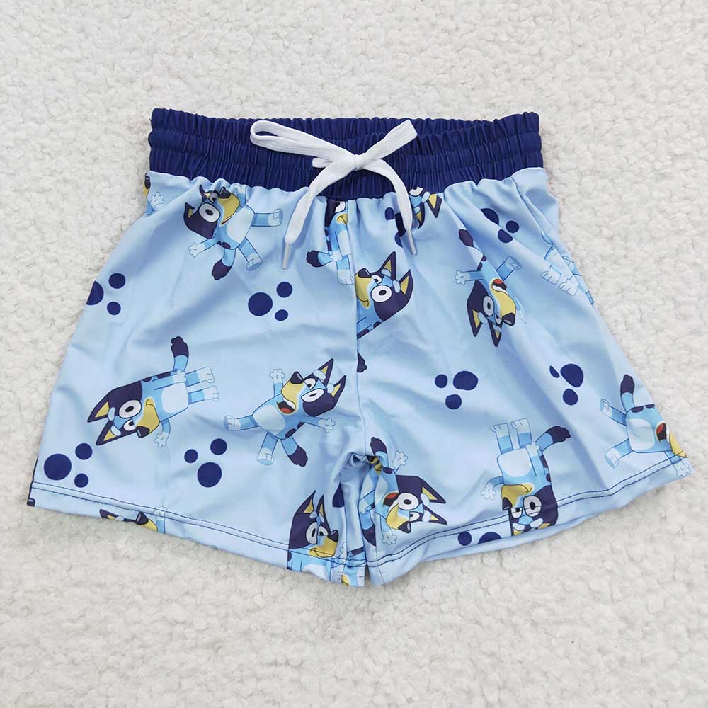 Boys puppy swim trunks