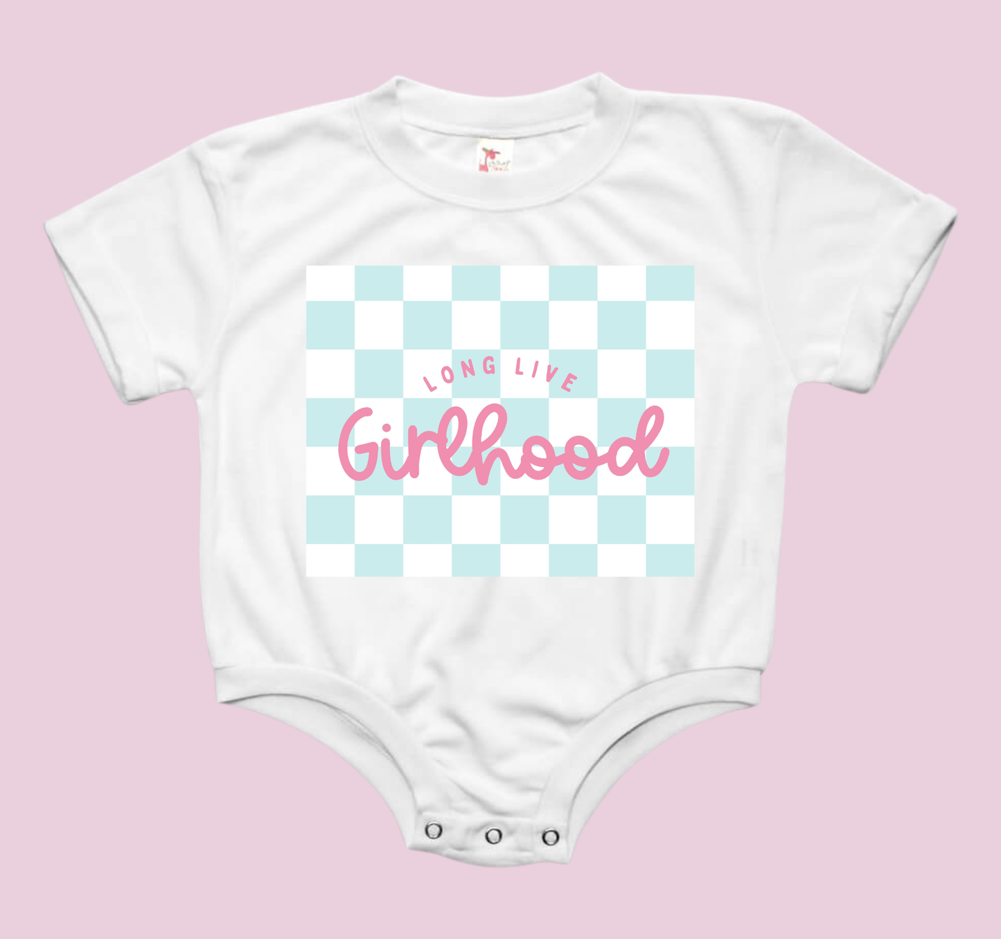 Long Live Girlhood Tee Shirt Romper