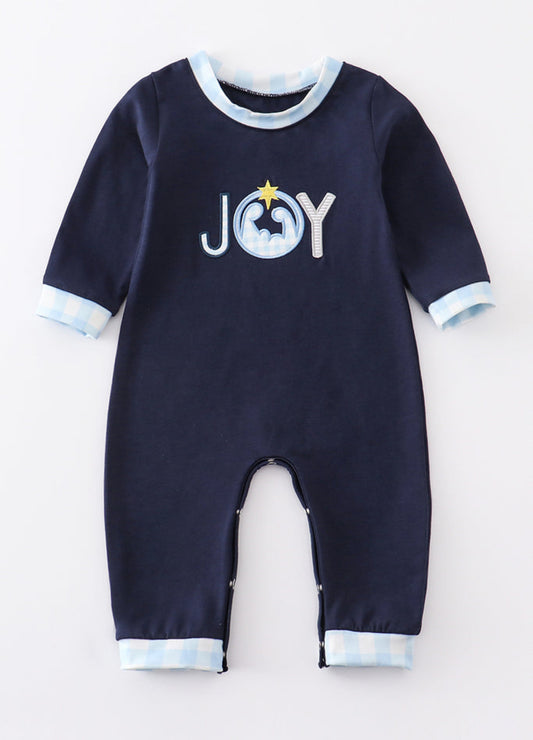 nativity joy boy romper