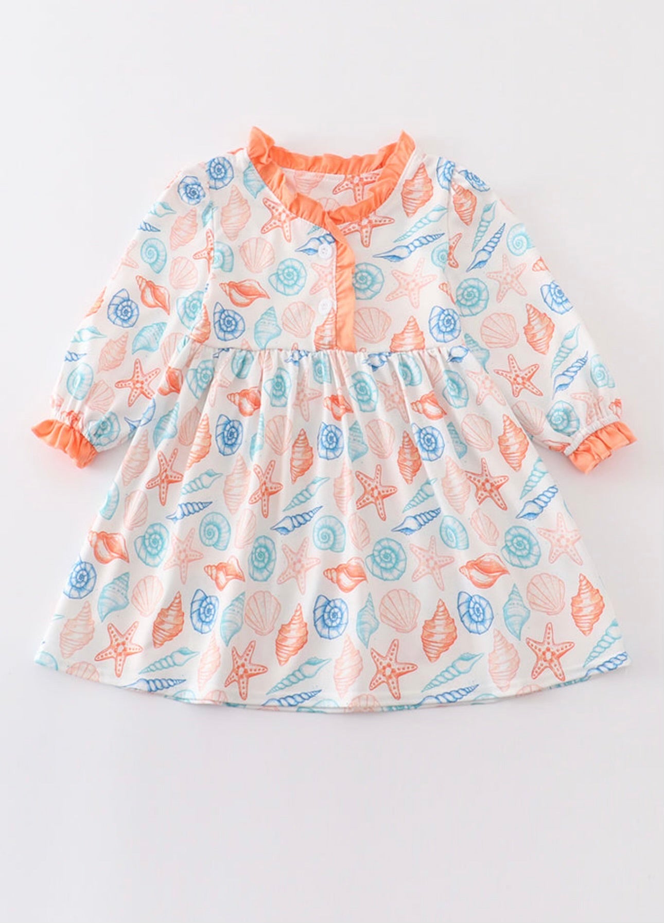 sea life pajama dress