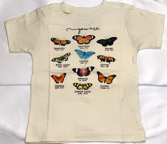 You Are Butterfly Girls shirt