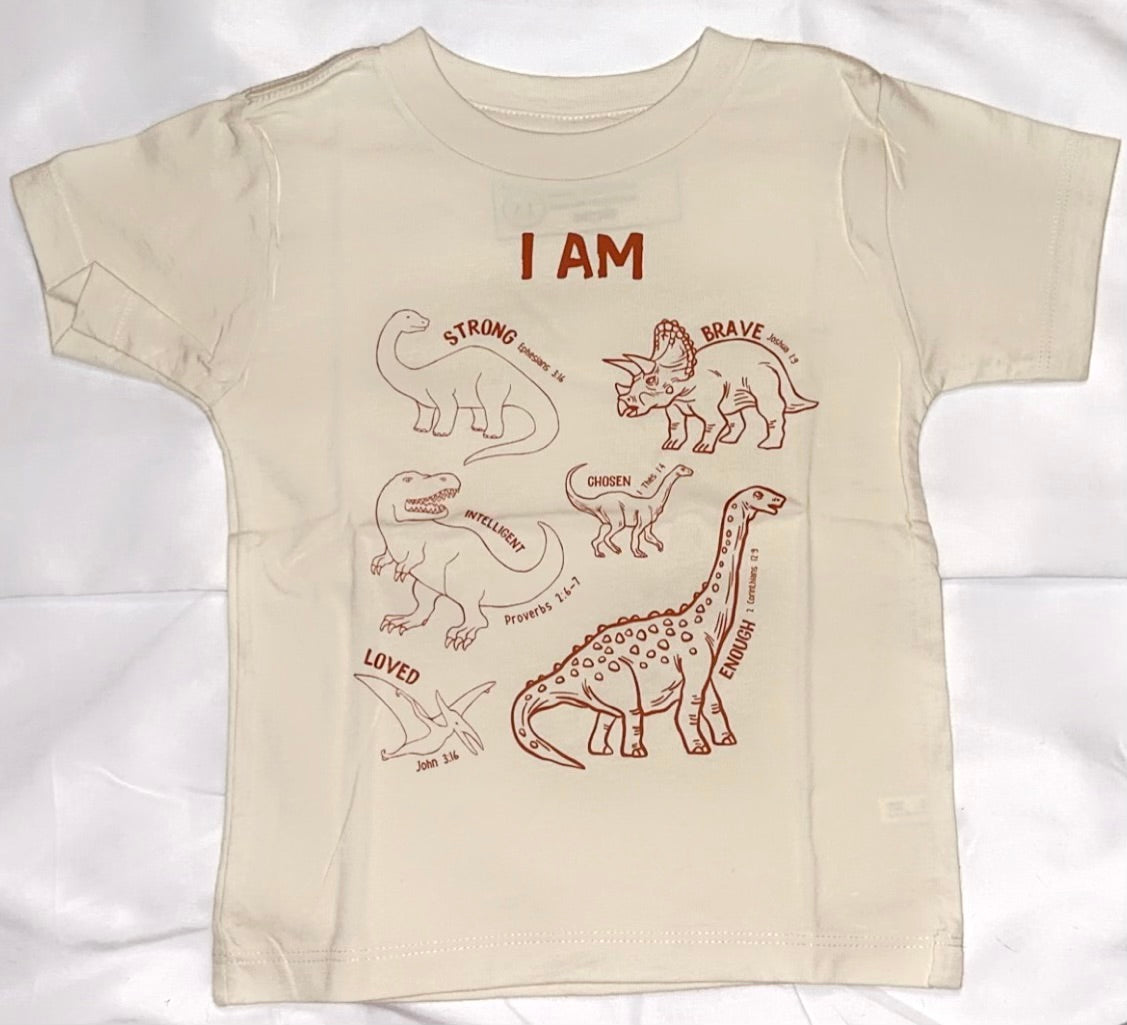 I AM Dino Boys shirt