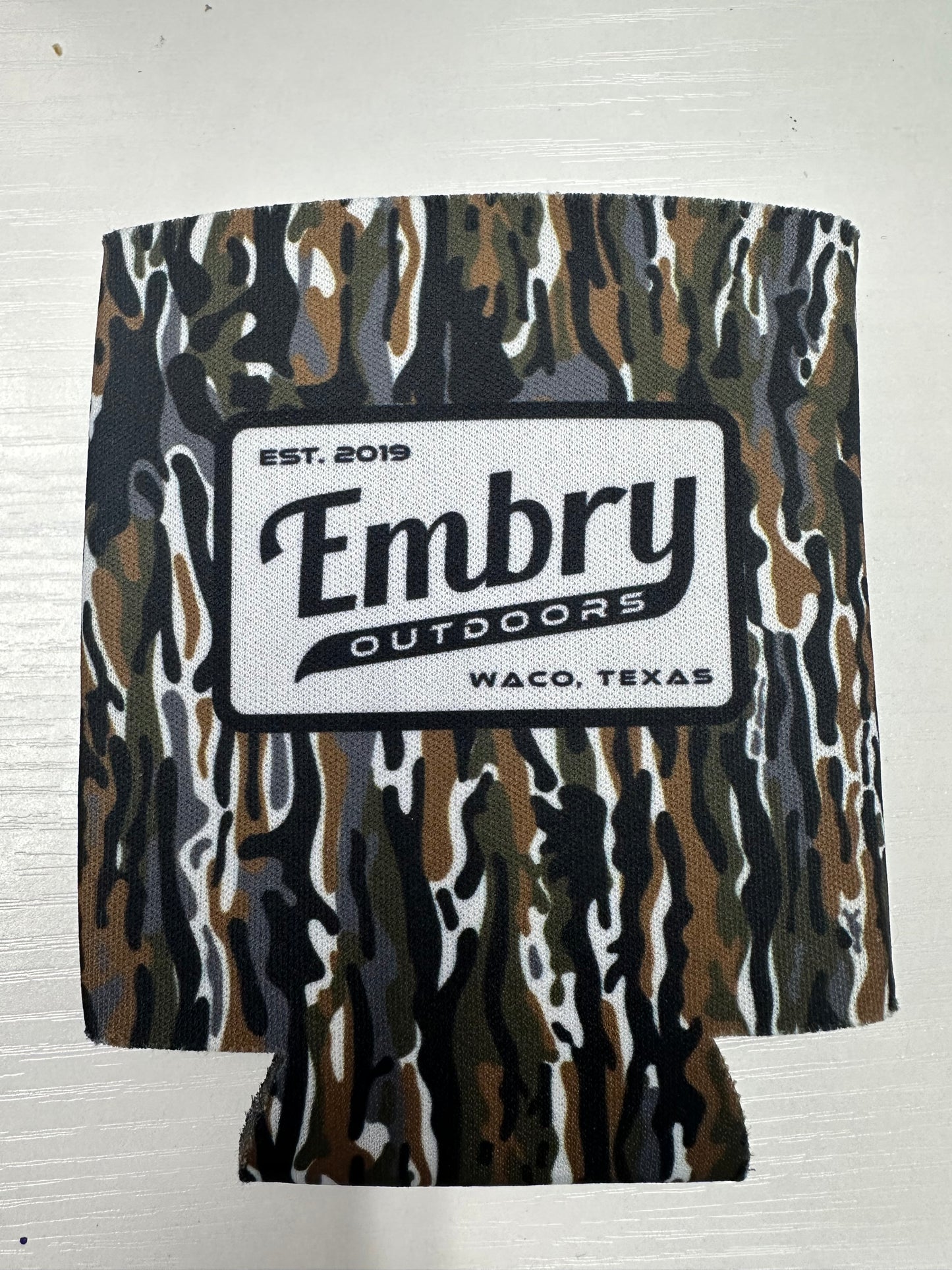 Embry Camo Koozie