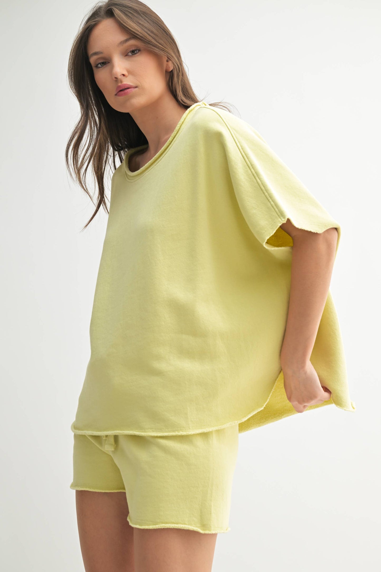 Malibu Vintage Dolman Top: MARGARITA