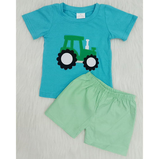 Boys Tractor Set